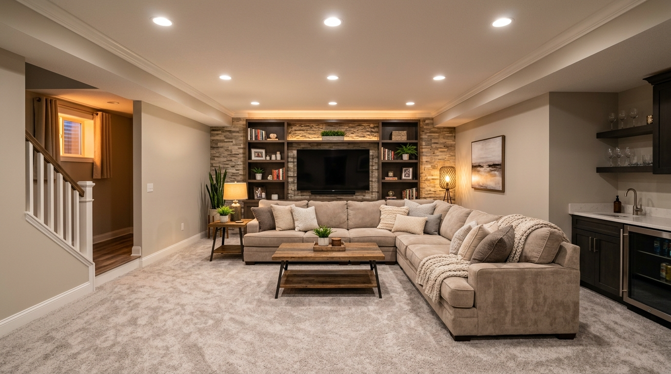 15 Inspiring Finished Basement Ideas for Extra Living Space